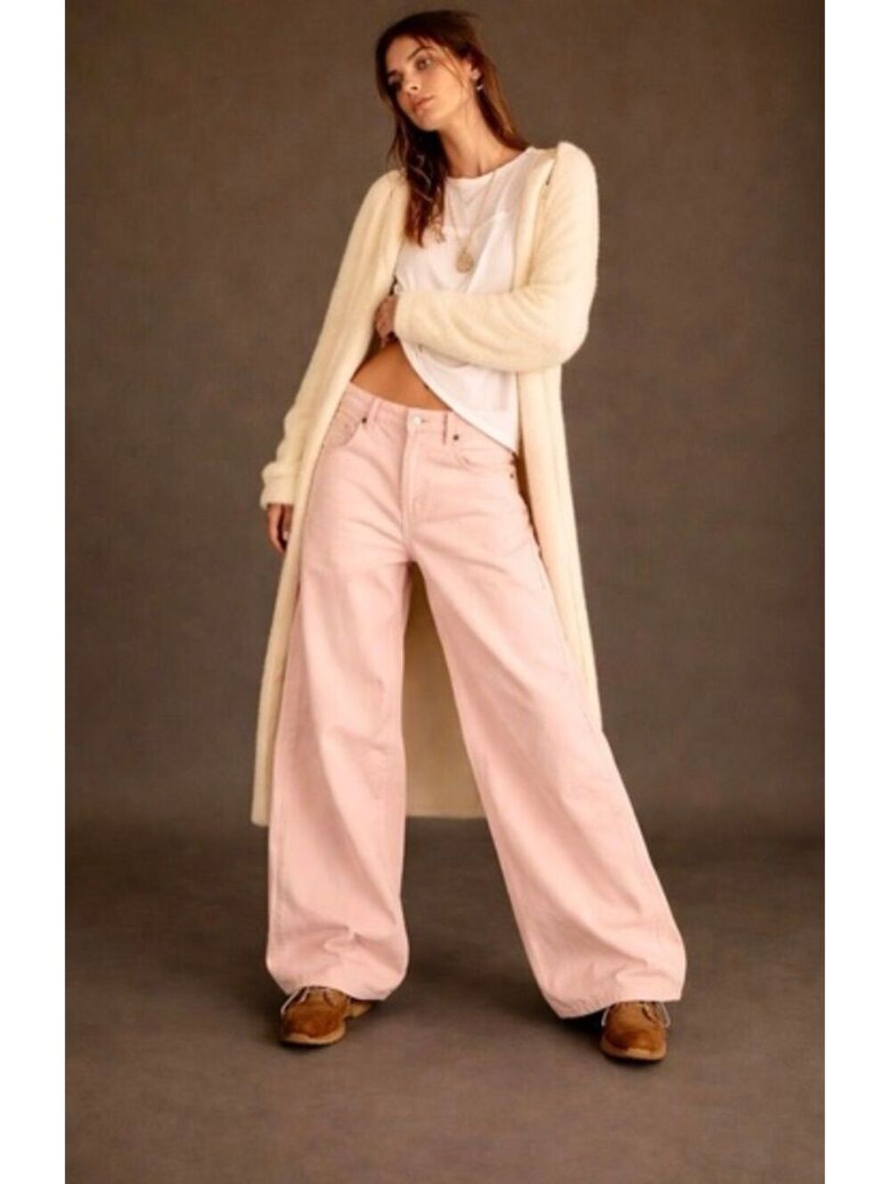 We the Free Electric Feels Dropped Wide-Leg Jeans